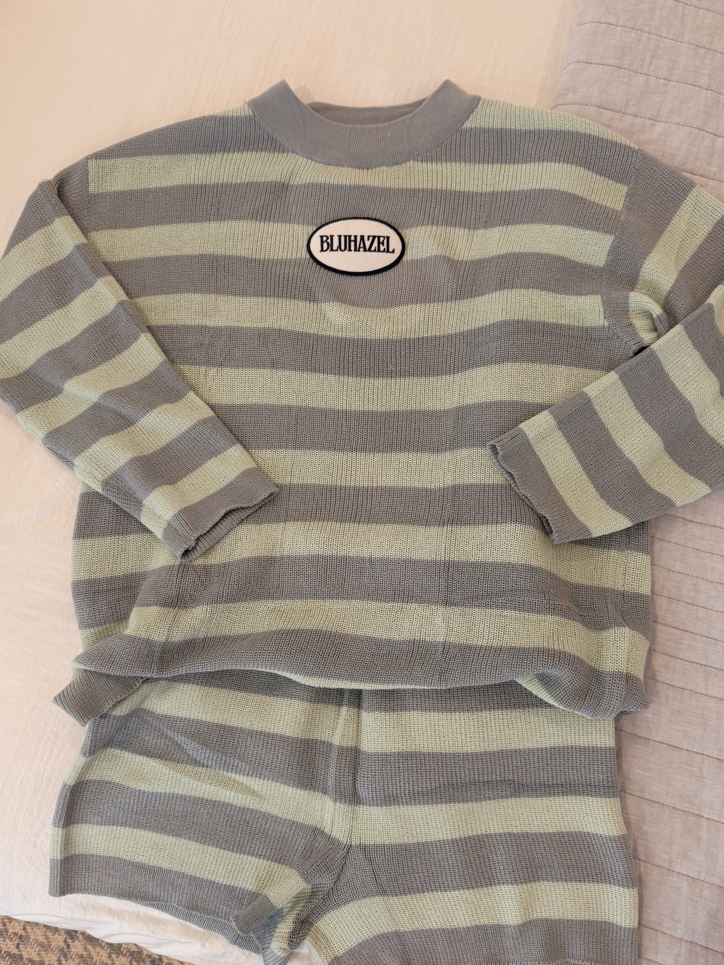 Heritage Stripe Crew Set One Size
