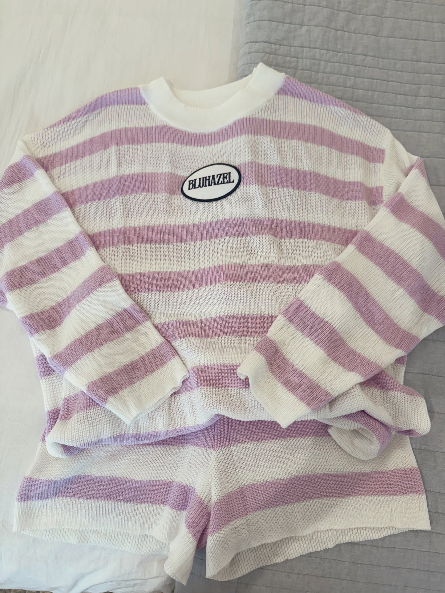 Heritage Stripe Crew Set One Size