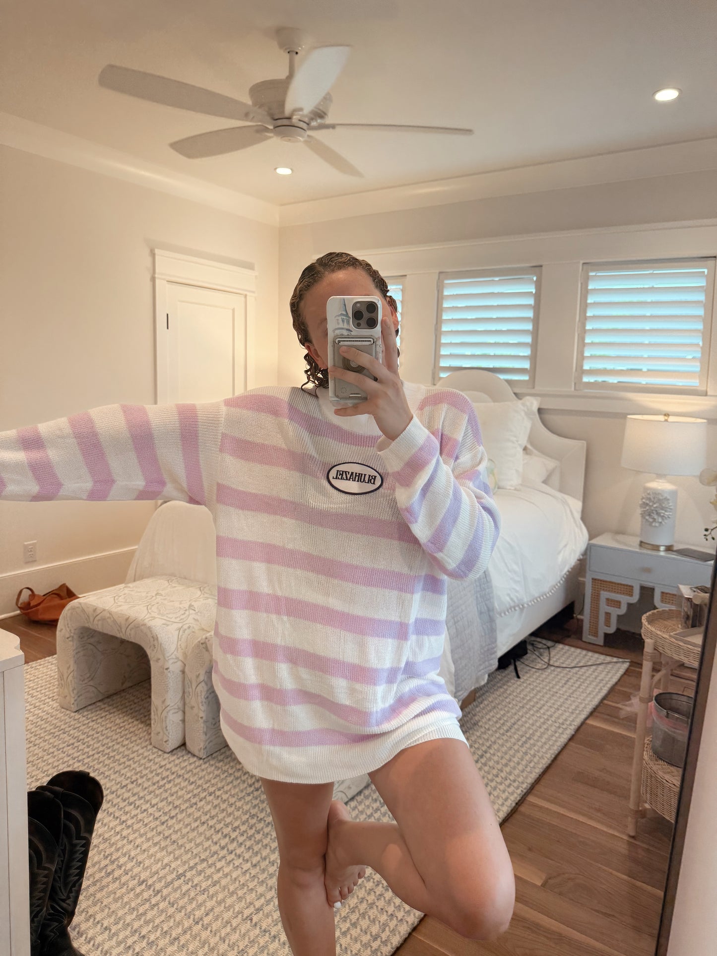 Heritage Stripe Crew Set One Size