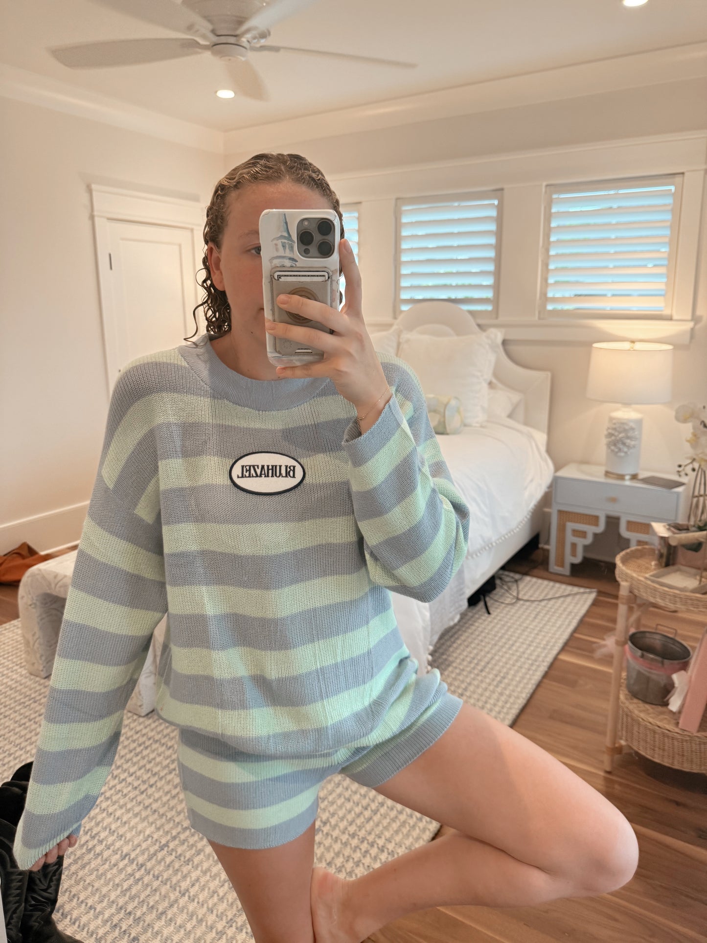 Heritage Stripe Crew Set One Size