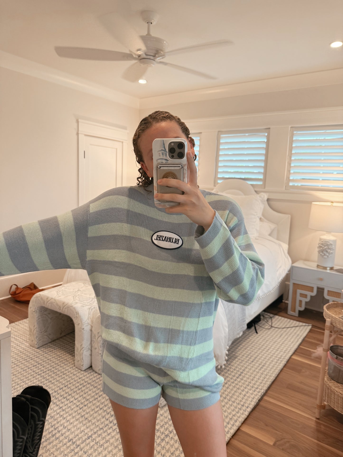 Heritage Stripe Crew Set One Size