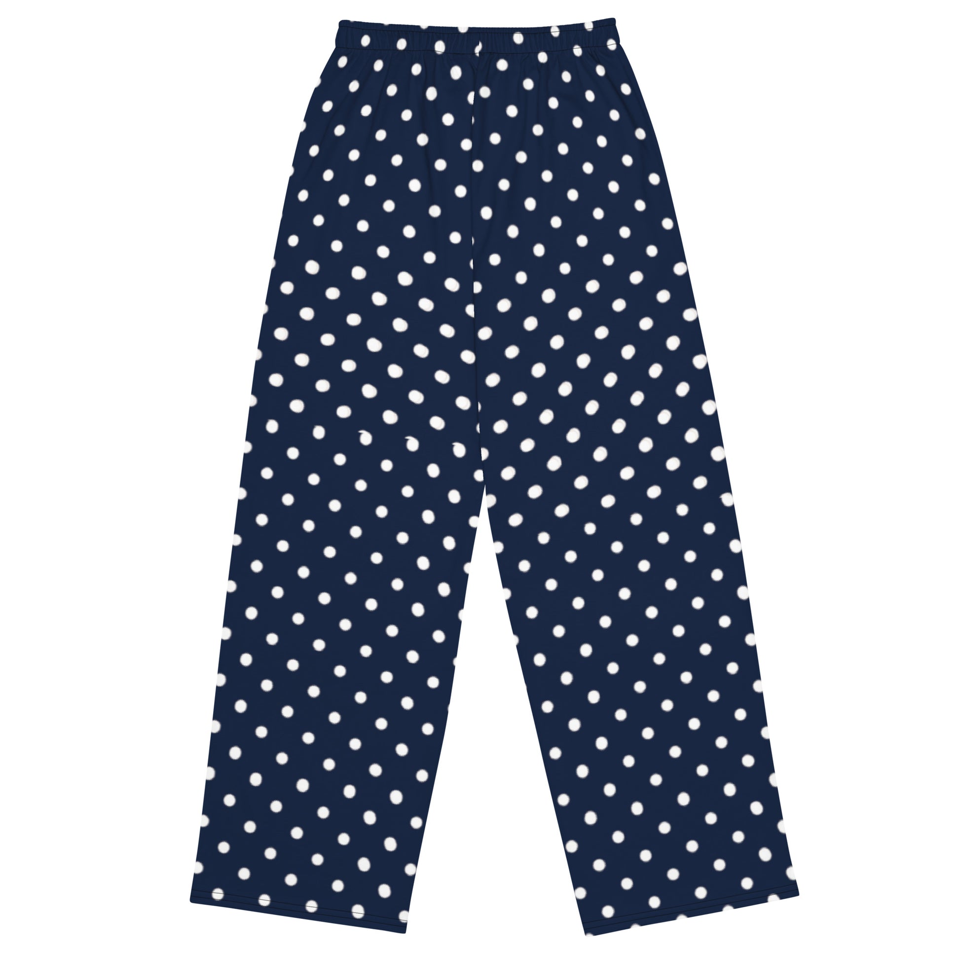 Polka Dot PJ Pants Navy – Blu Hazel Boutique - Main Image